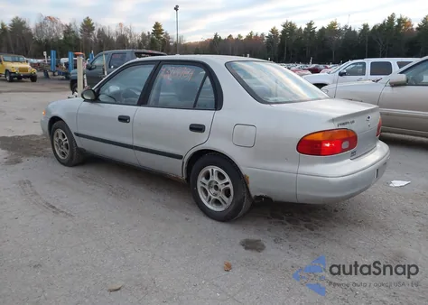 2000 Chevrolet Prizm Lsi from USA, damaged, VIN 1Y1SK5281YZ411235